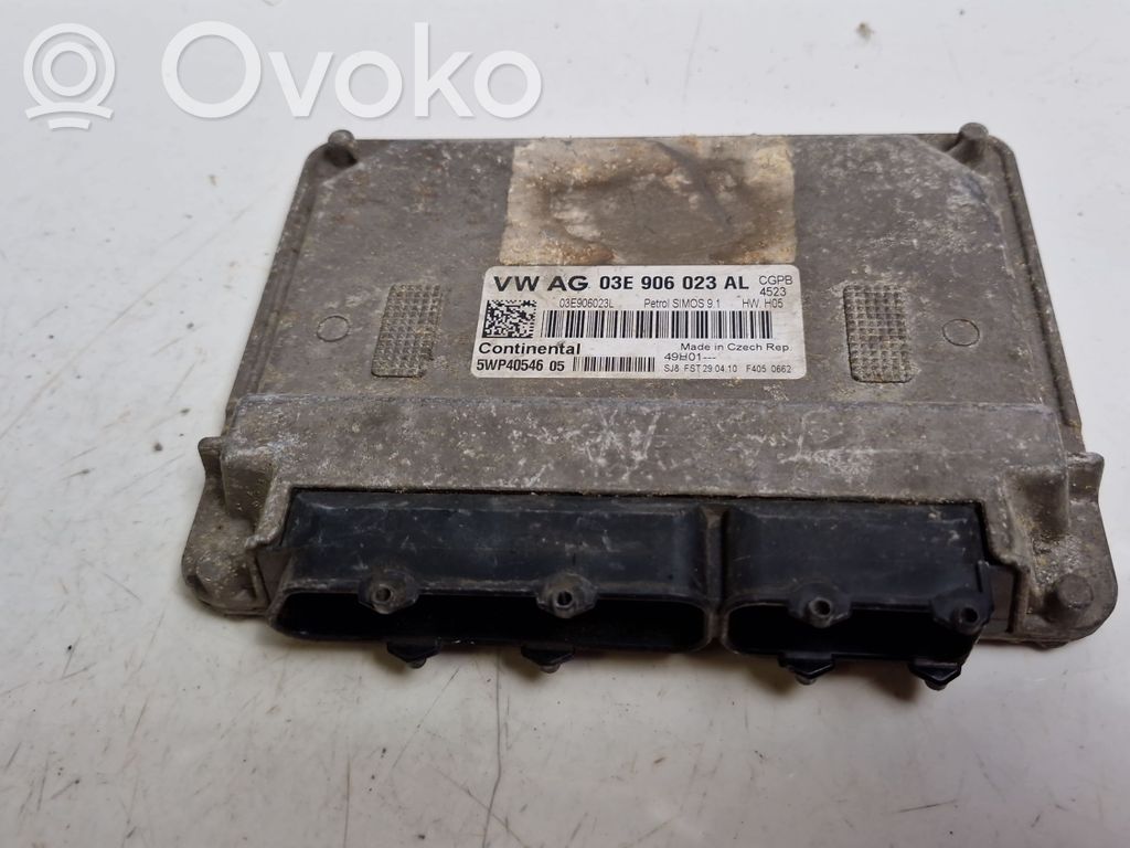 Engine control unit/module   03E906023AL,03E906023L,5WP4054605
