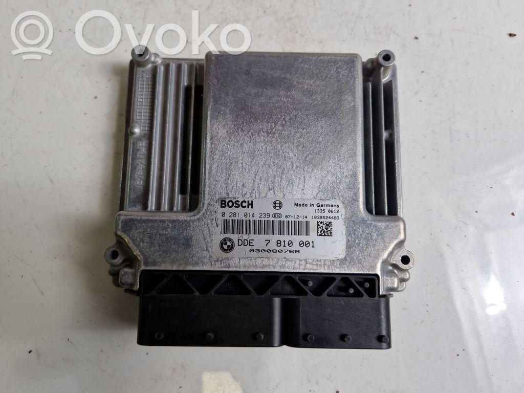 BMW 1 E81 E87 Unitate/modul de control motor 