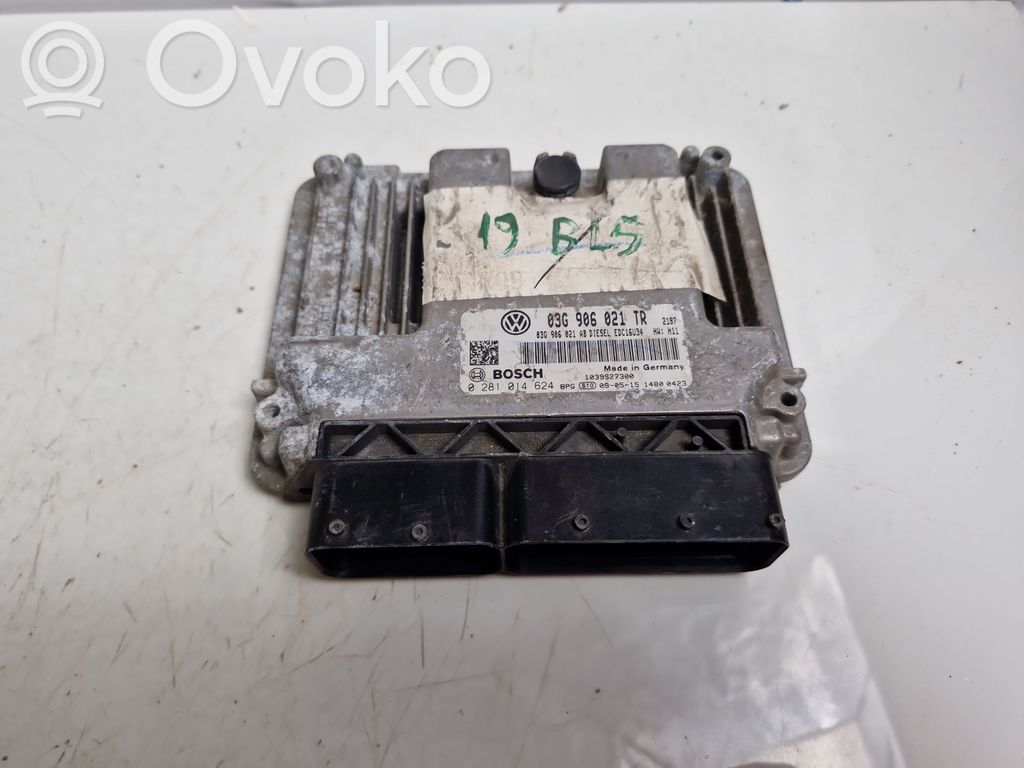 Engine control unit/module   03G906021TR,0281014624