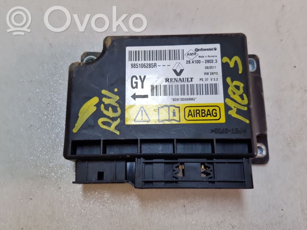Renault Megane III Unitate/modul de comandă airbaguri 