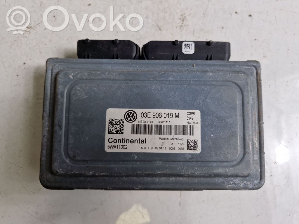 Volkswagen Polo VI Unitate/modul de control motor 