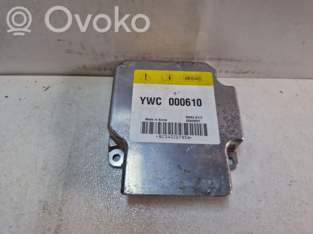 Unidad de control/módulo del Airbag   000610,BC040207856