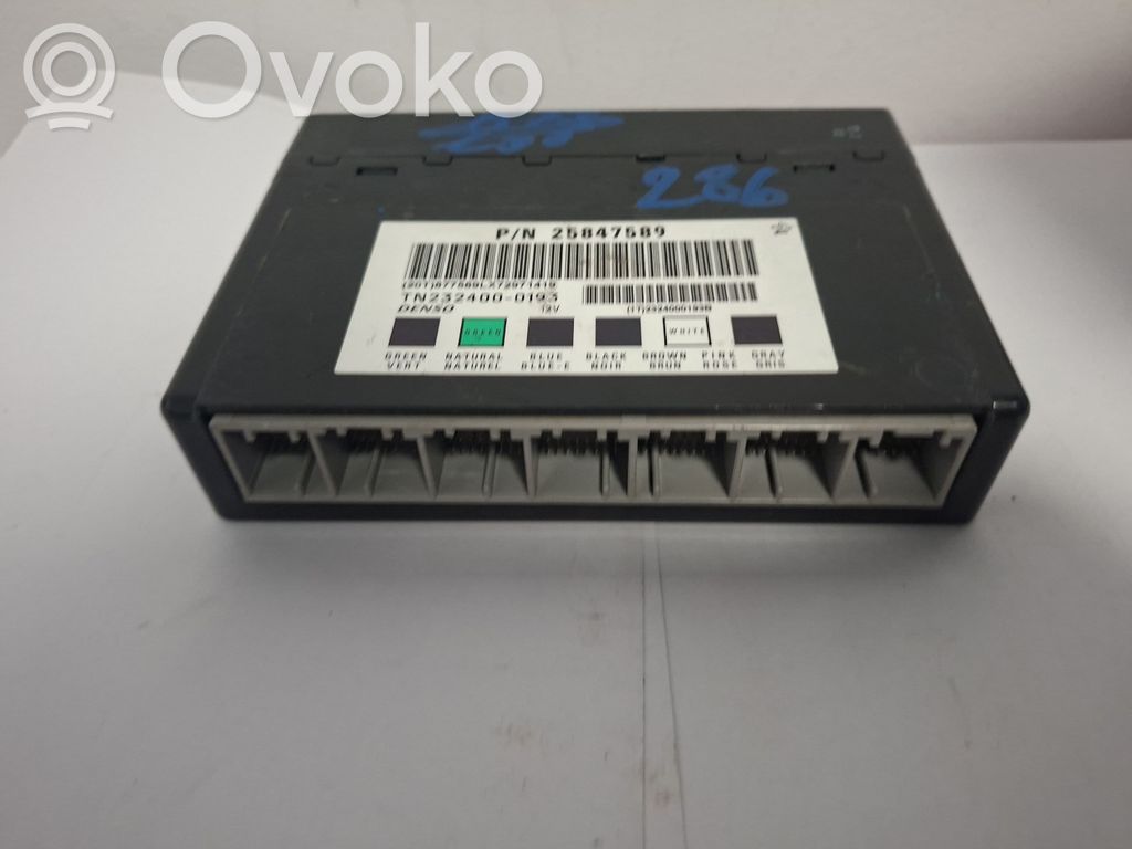 Module confort   25847589,2324000193B,TN2324000193