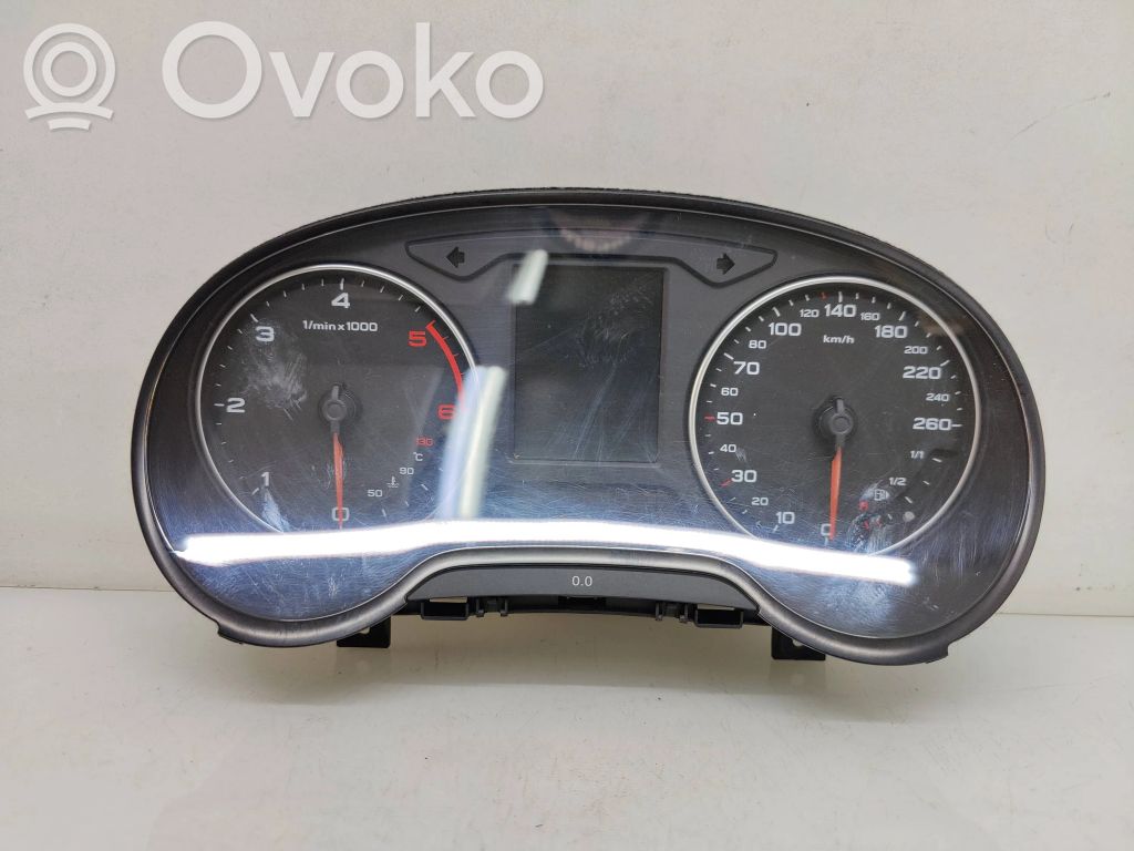 Audi A3 S3 8V Speedometer (instrument cluster) 