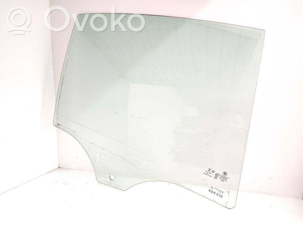 BMW 5 G30 G31 G38 Vetro del finestrino della portiera posteriore 