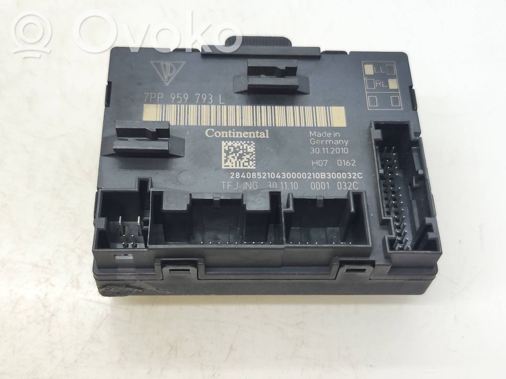 Porsche Cayenne (92A) Unité de commande module de porte 