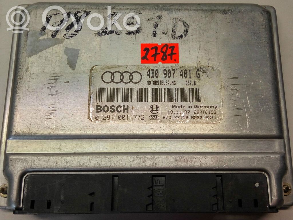 Audi A6 S6 C5 4B Engine control unit/module 