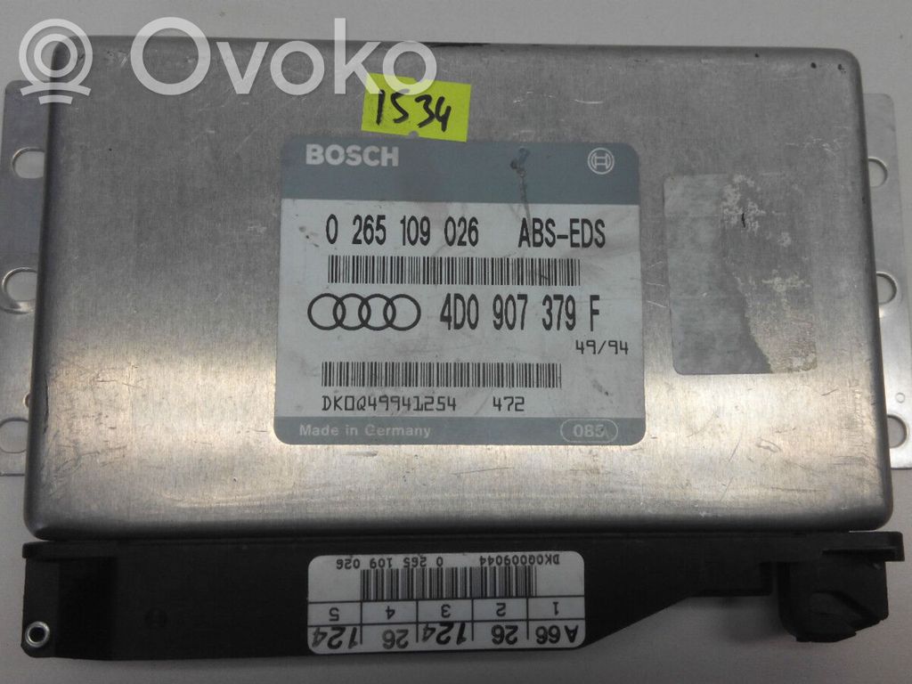Audi A6 S6 C4 4A ABS vadības bloks 