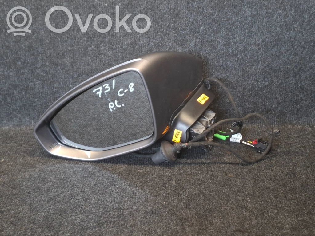 Audi A6 S6 C8 4K Elektryczne lusterko boczne drzwi przednich 