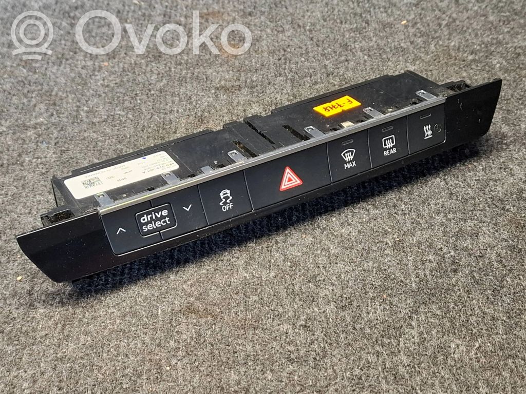 Audi A6 S6 C8 4K Botón interruptor de luz de peligro 