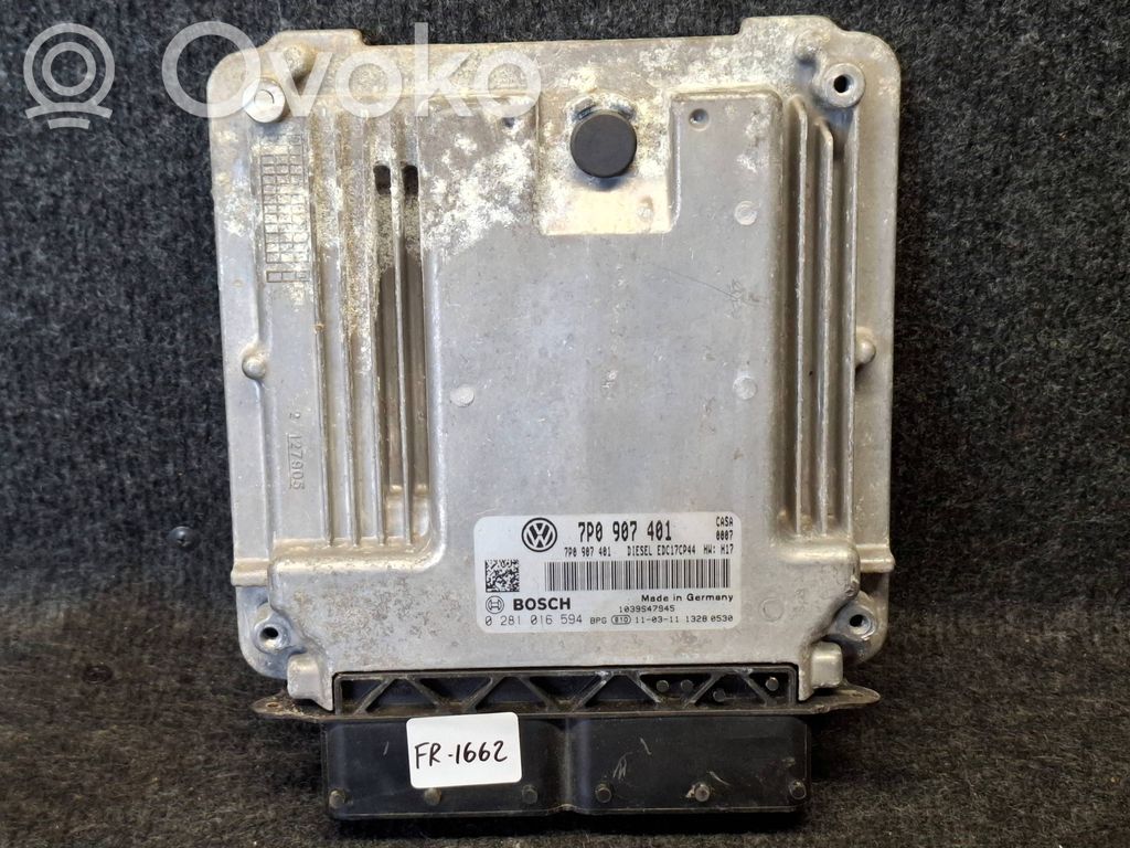 Volkswagen Touareg II Engine control unit/module 