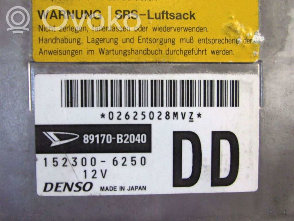 Airbag control unit/module   1523006250,89170B2040