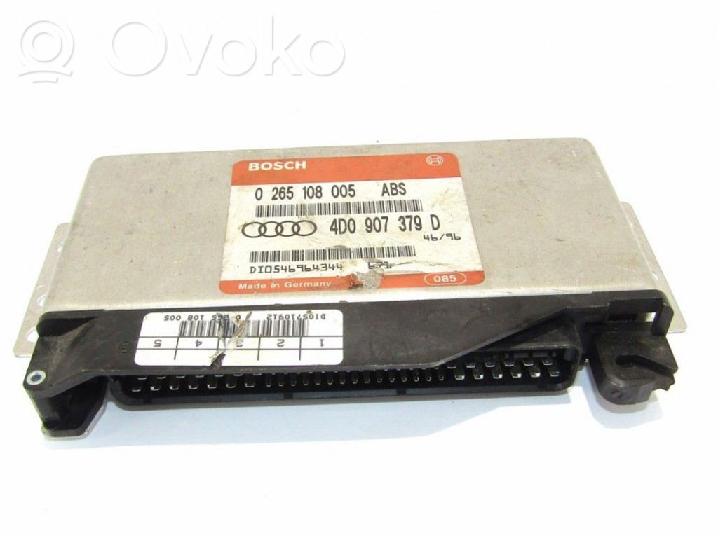 Engine control unit/module   0265108005ABS,4D0907379D