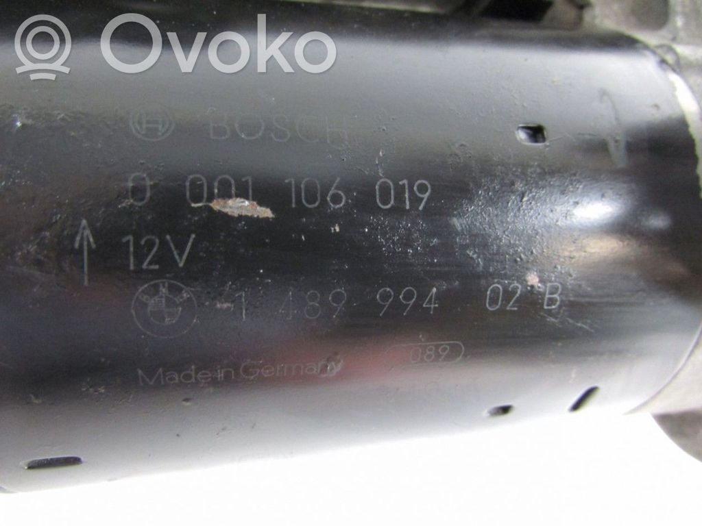 Starter motor   BOSCH