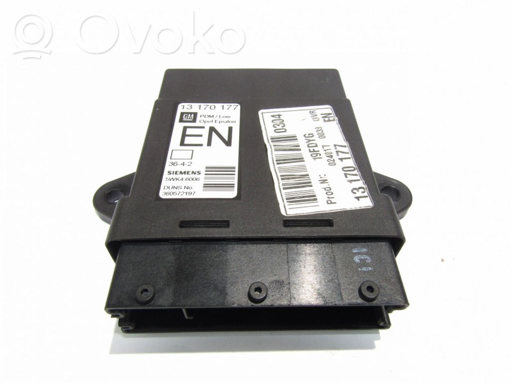 Other control units/modules   13170177