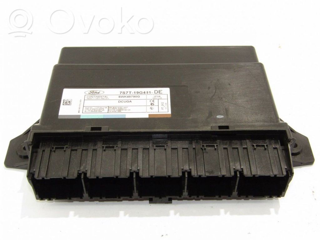 Other control units/modules   7S7T19G481DE