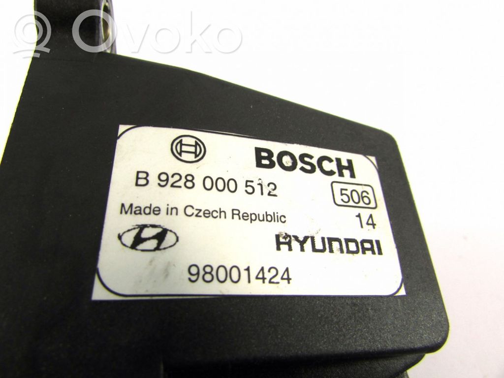 Accelerator throttle pedal   BOSCH,98001424,B928000512