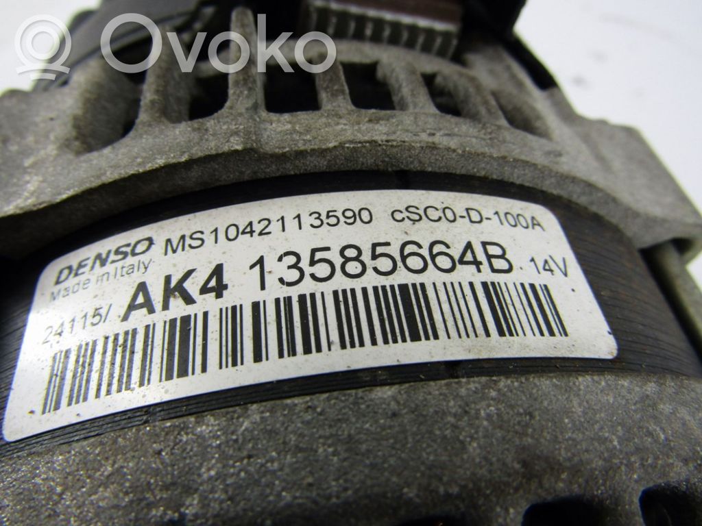 Generator/alternator   13585664B