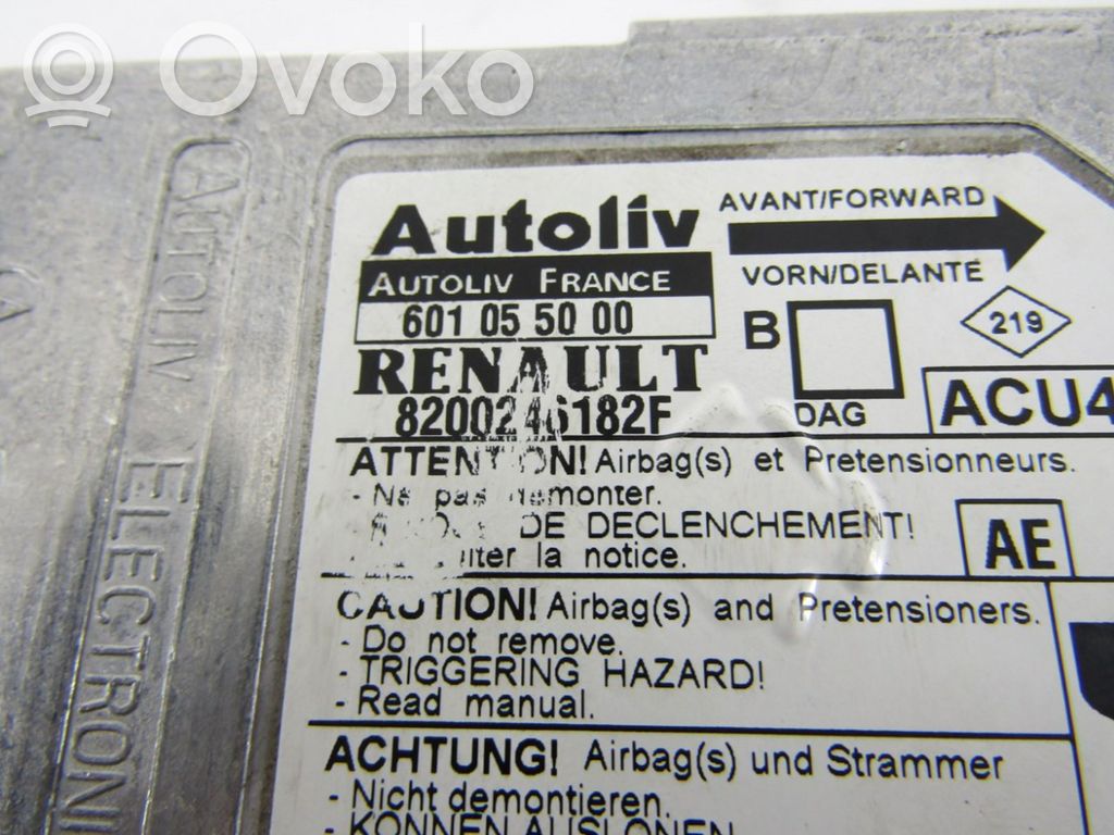 Renault Megane II Airbag control unit/module 