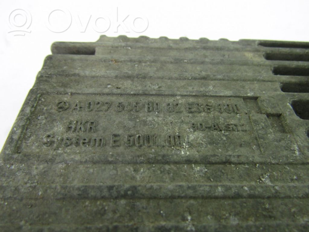 Mercedes-Benz E W210 Coolant fan relay 