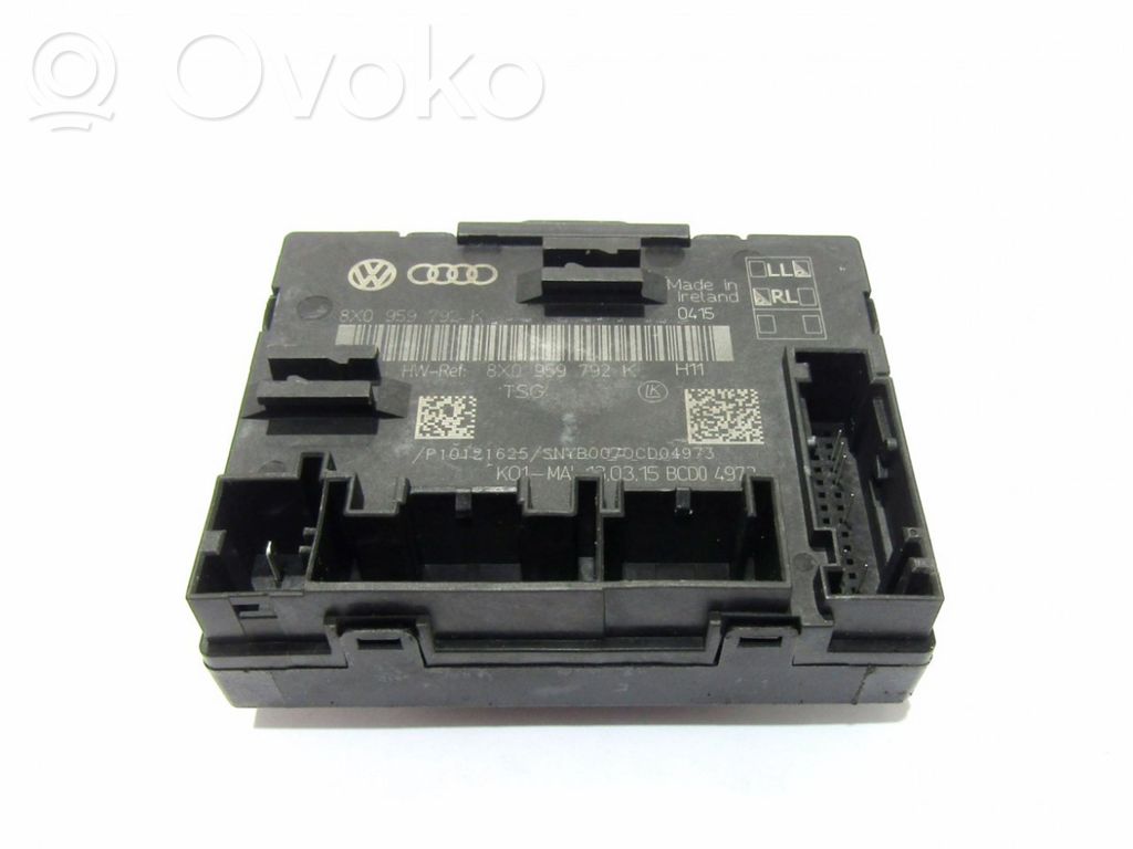 Audi Q3 8U Other control units/modules 