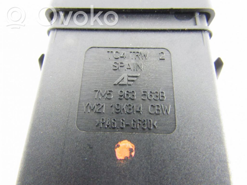 Sēdekļu apsildes slēdzis   7M5963563B
