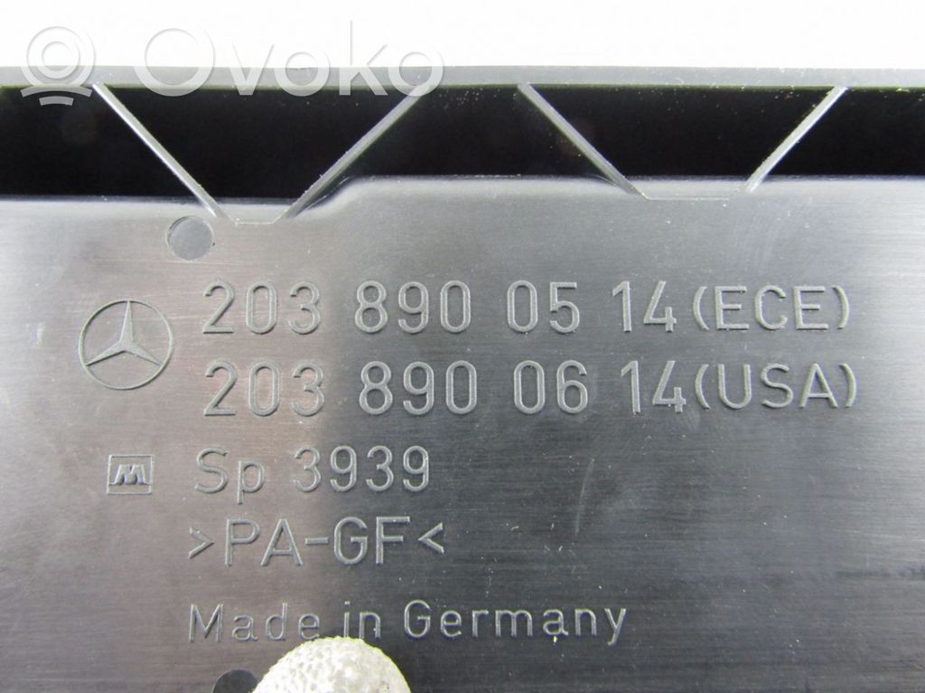 Mercedes-Benz CLC CL203 Segnale di avvertimento di emergenza 