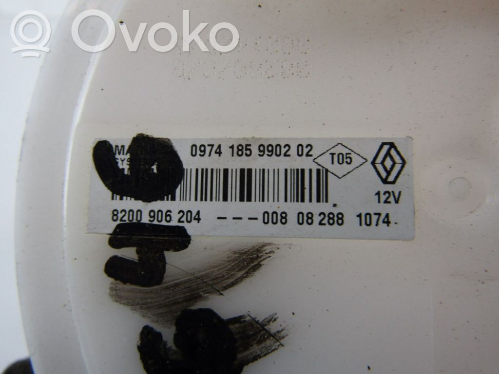 Renault Clio III In-tank fuel pump 