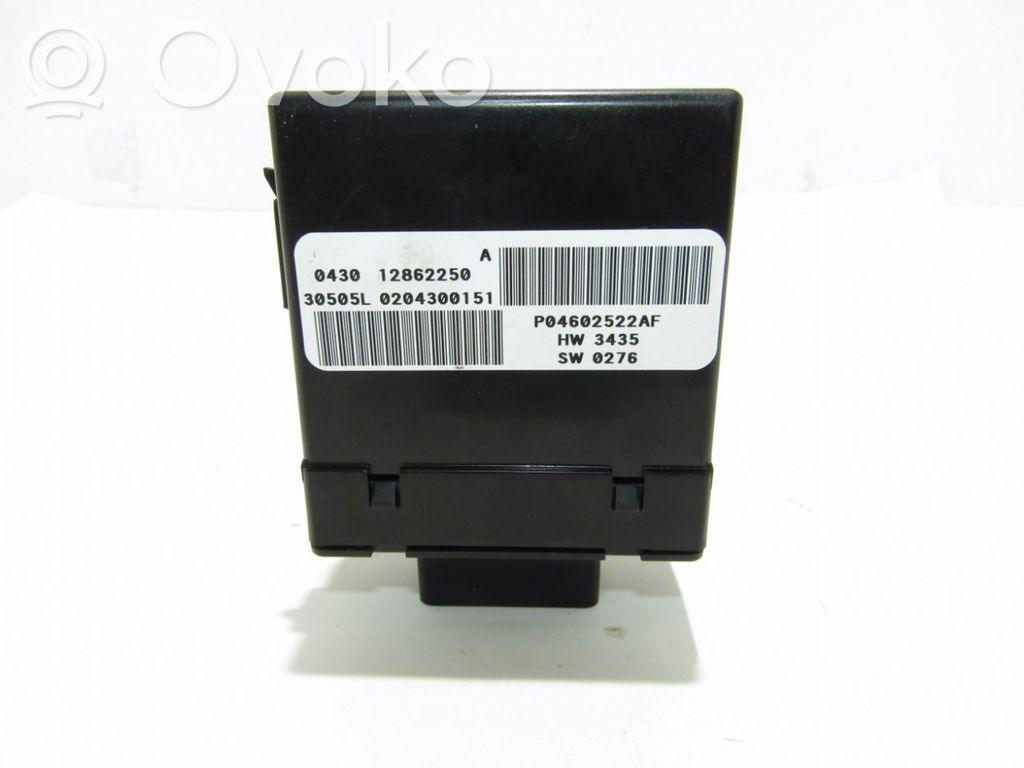 Autres unités de commande / modules   P04602522AF