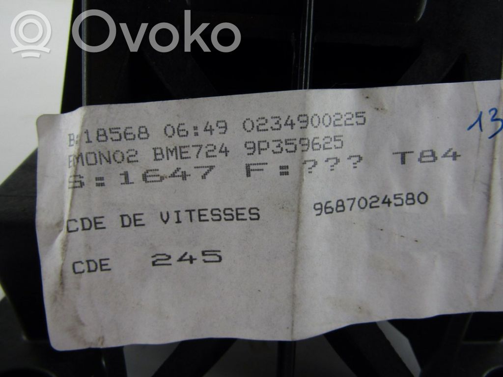Peugeot 3008 I Sélecteur boîte de vitesse