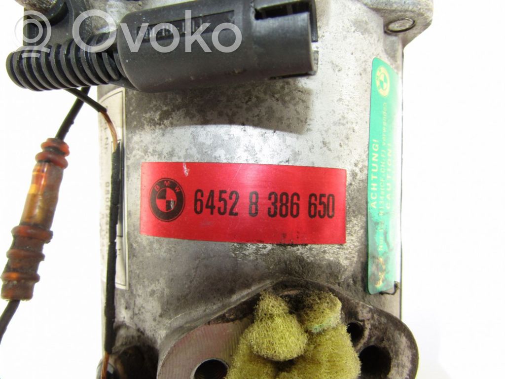 Air conditioning (A/C) compressor (pump)   64528386650,8386650,9806245193