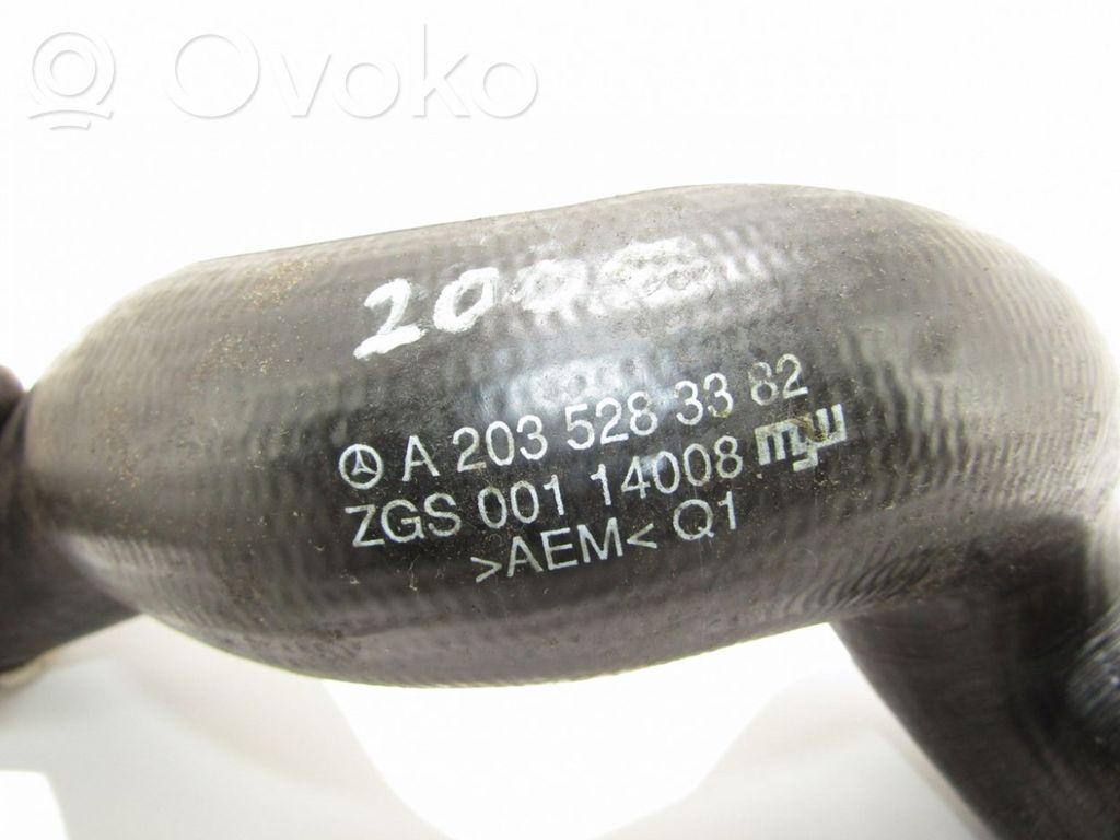 Mercedes-Benz C W203 Tubo flessibile intercooler 