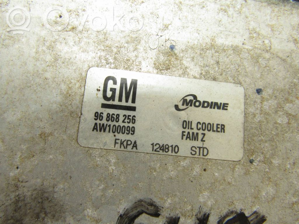 Oil filter mounting bracket   96868256