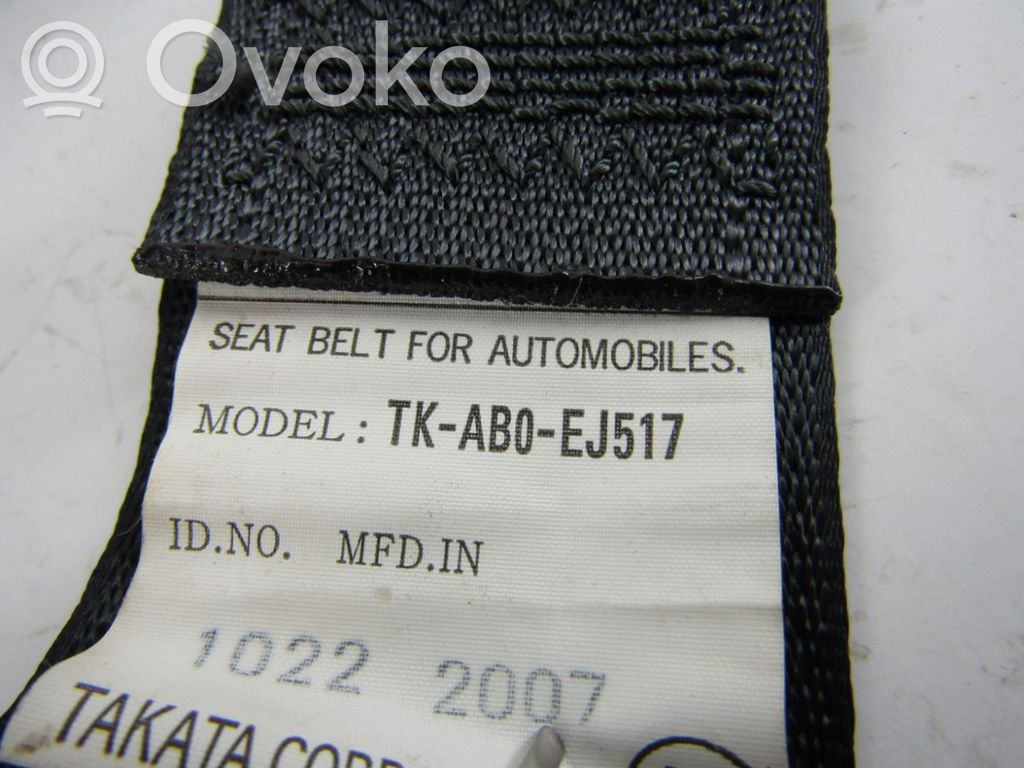 Honda Civic Cinturón trasero 