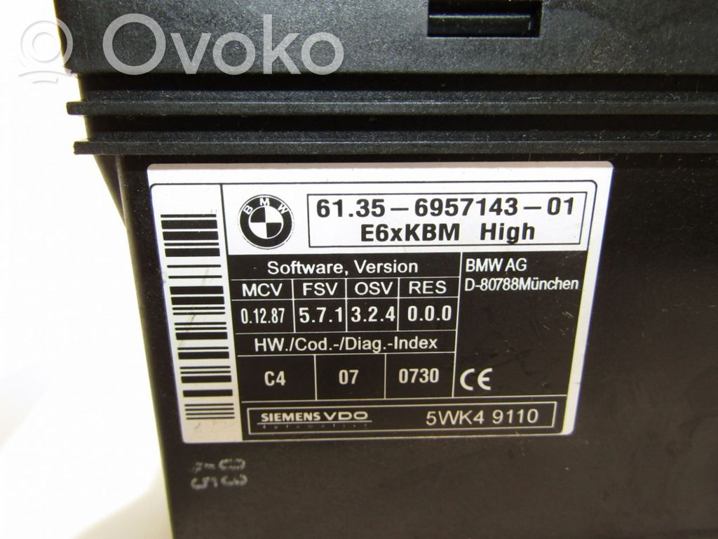Other control units/modules   695714301