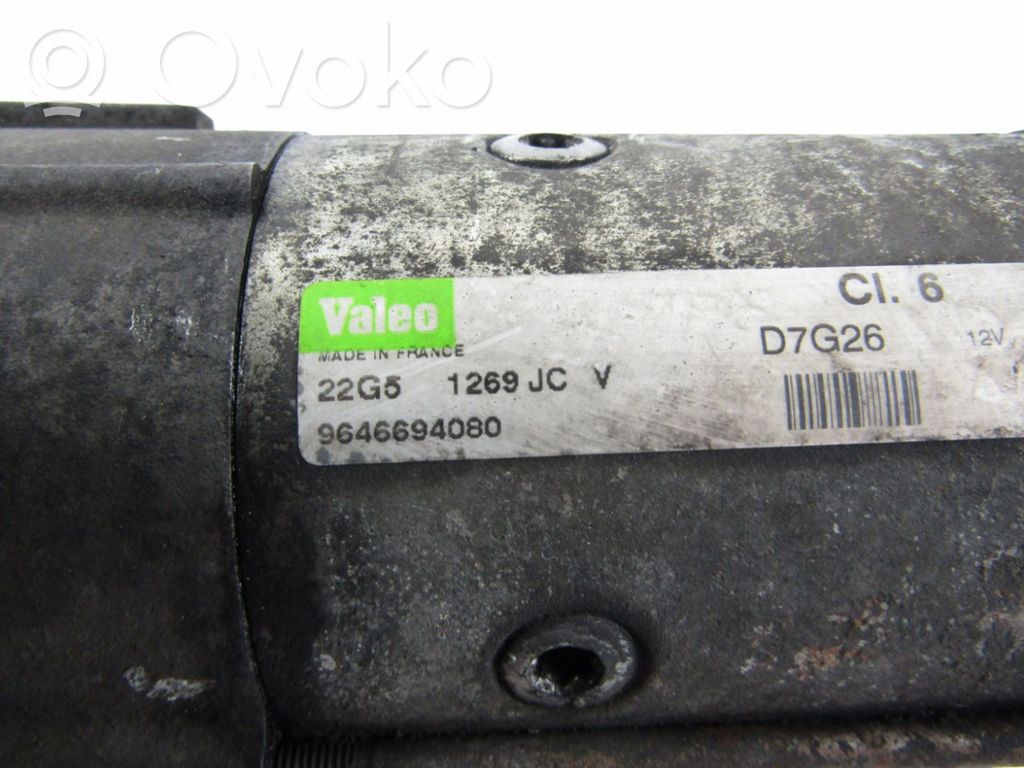 Motor de arranque   9646694080