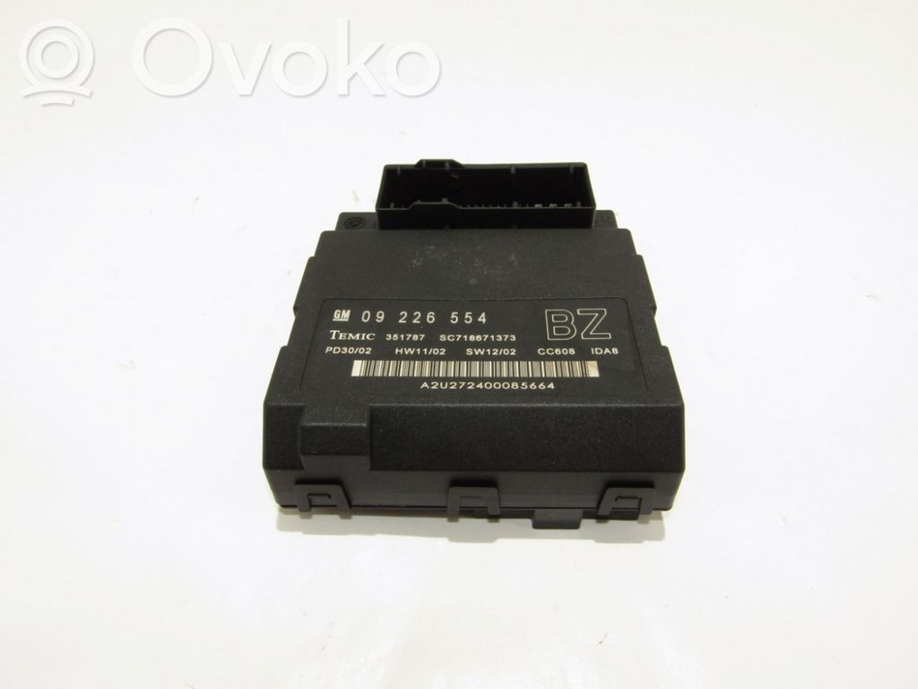 Opel Vectra C Muut ohjainlaitteet/moduulit 