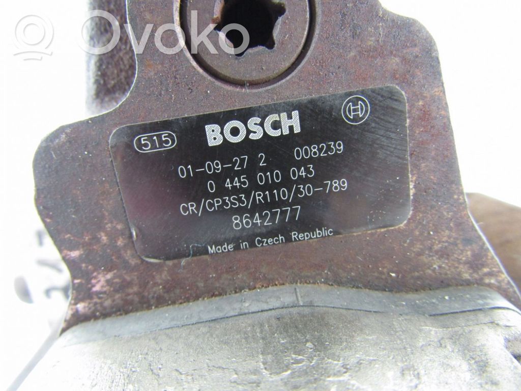 Volvo S60 Pompa ad alta pressione dell’impianto di iniezione