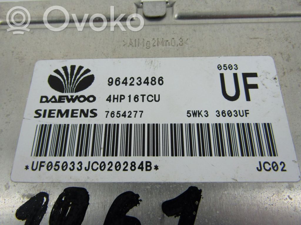 Gearbox control unit/module   96423486,4HP16TCU,7654277