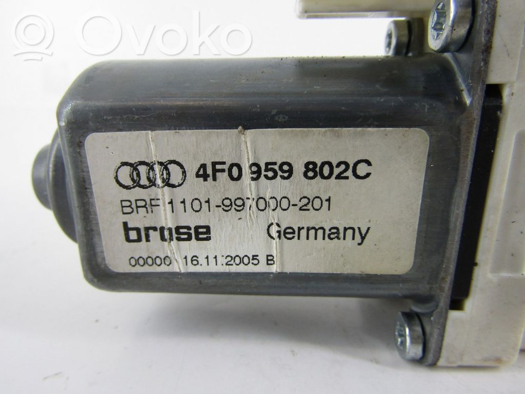 Audi A6 S6 C6 4F Motorino alzacristalli della portiera posteriore