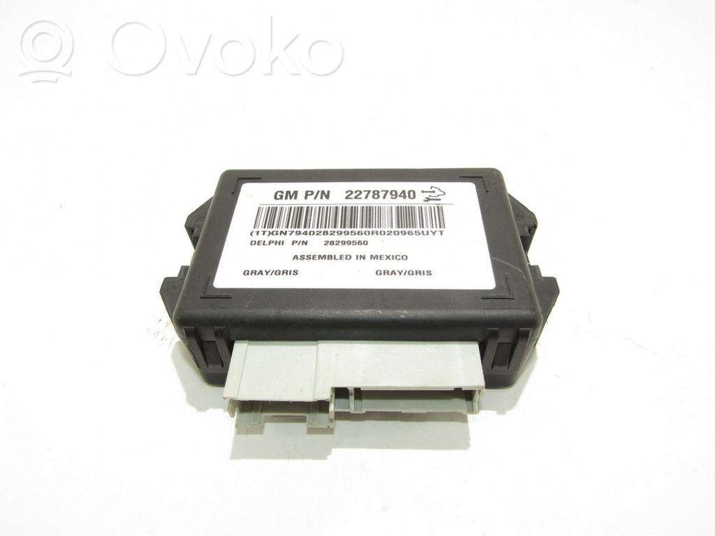 Autres unités de commande / modules   22787940