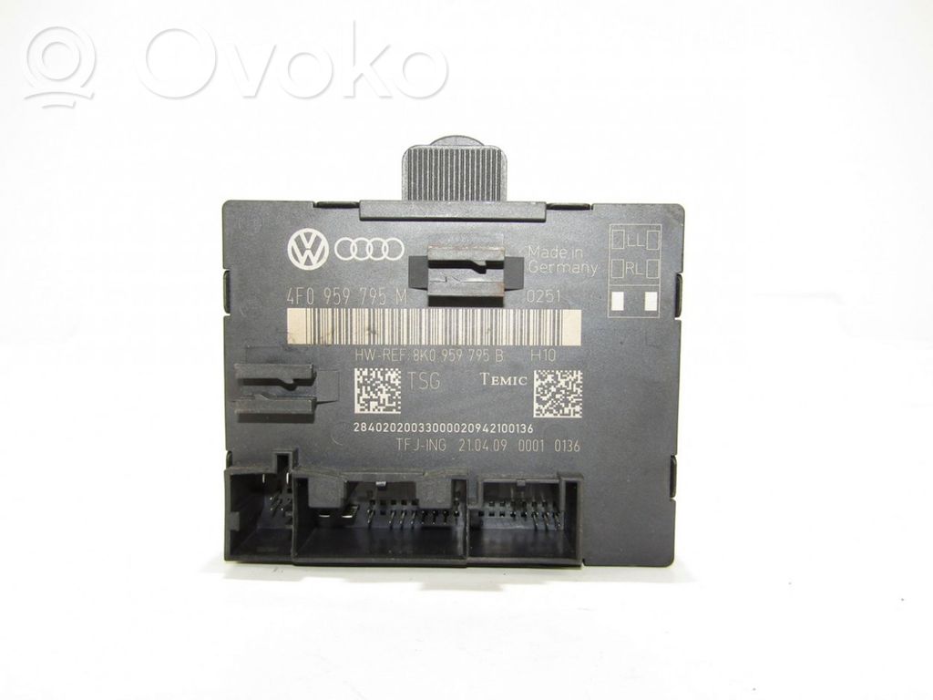 Audi A6 S6 C6 4F Otras unidades de control/módulos 