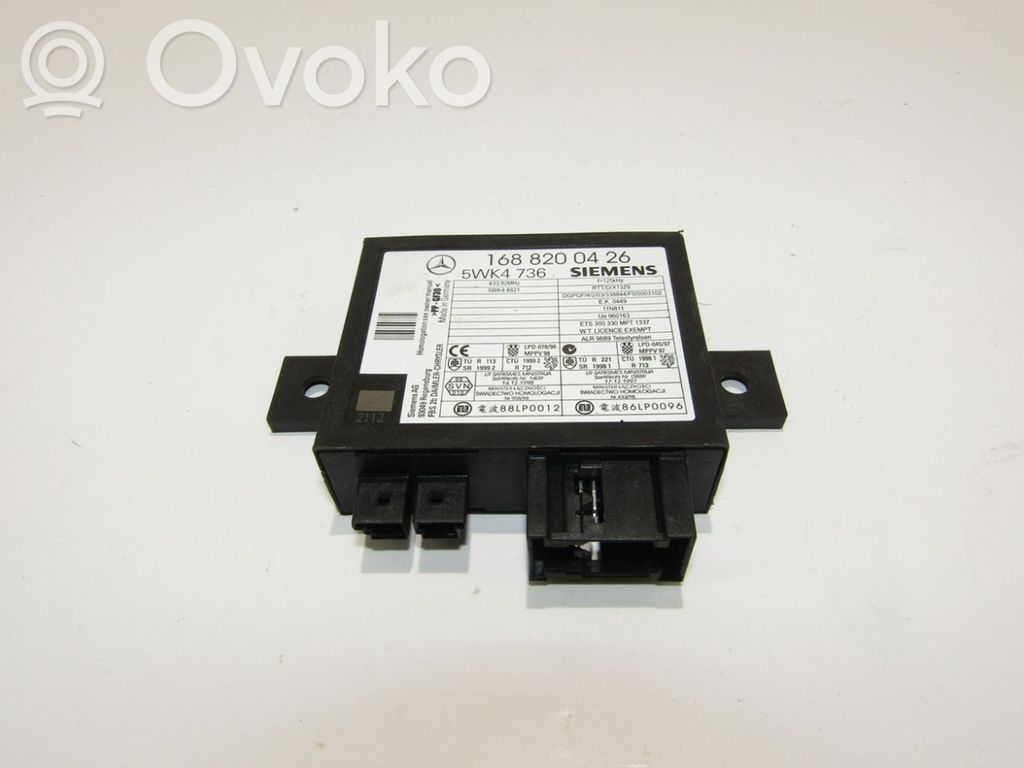 Unidad de control/módulo inmovilizadora   1688200426