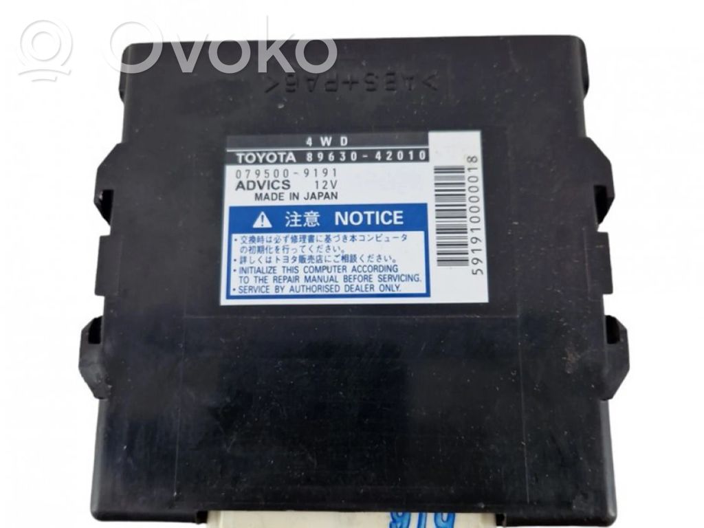 Unidad de control/módulo de la caja de cambios   0795009191,8963042010