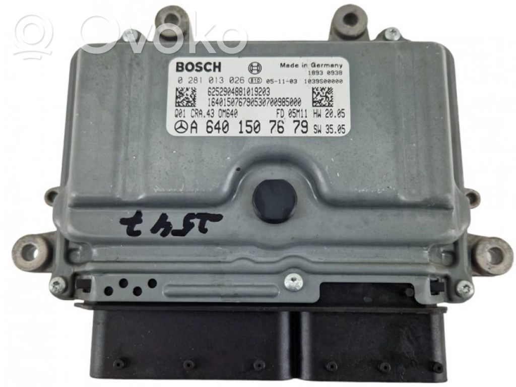 Mercedes-Benz B W245 Engine control unit/module 