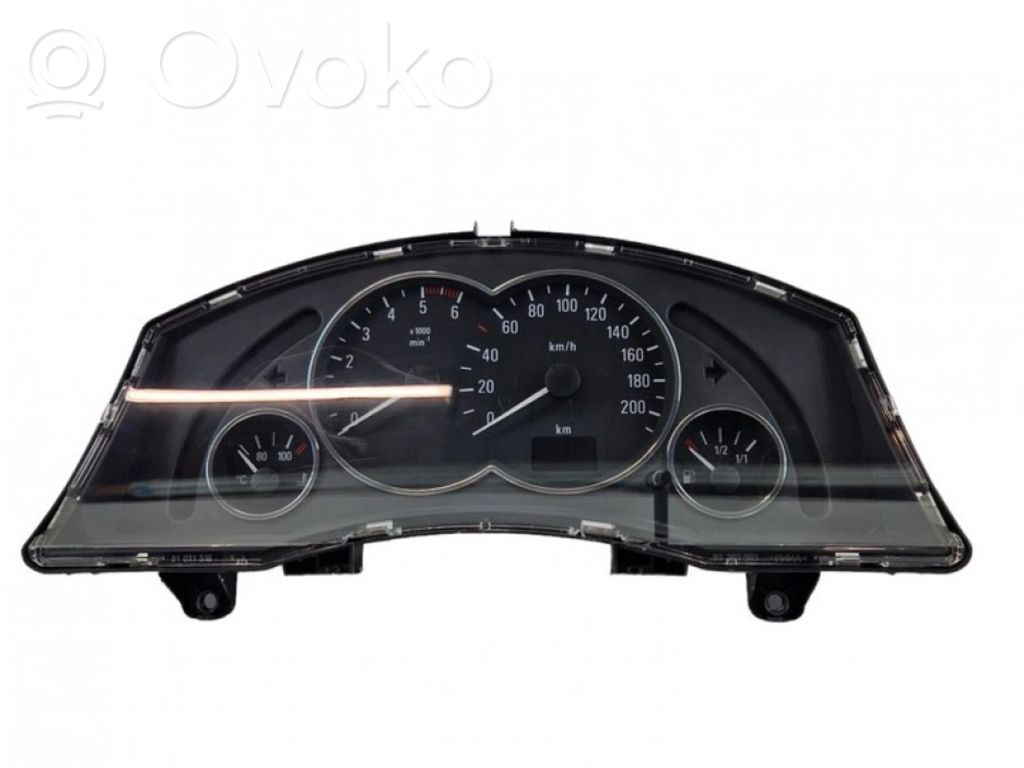 Opel Meriva A Vitezometru (grup de instrumente)