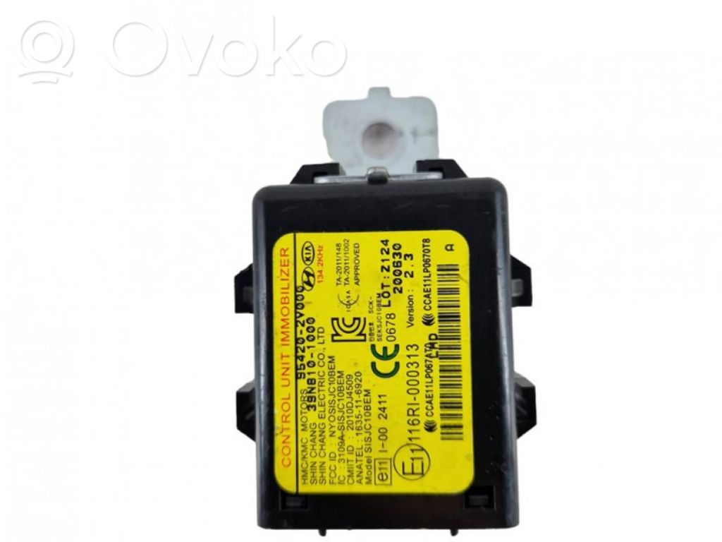 Unidad de control/módulo inmovilizadora   954202V000