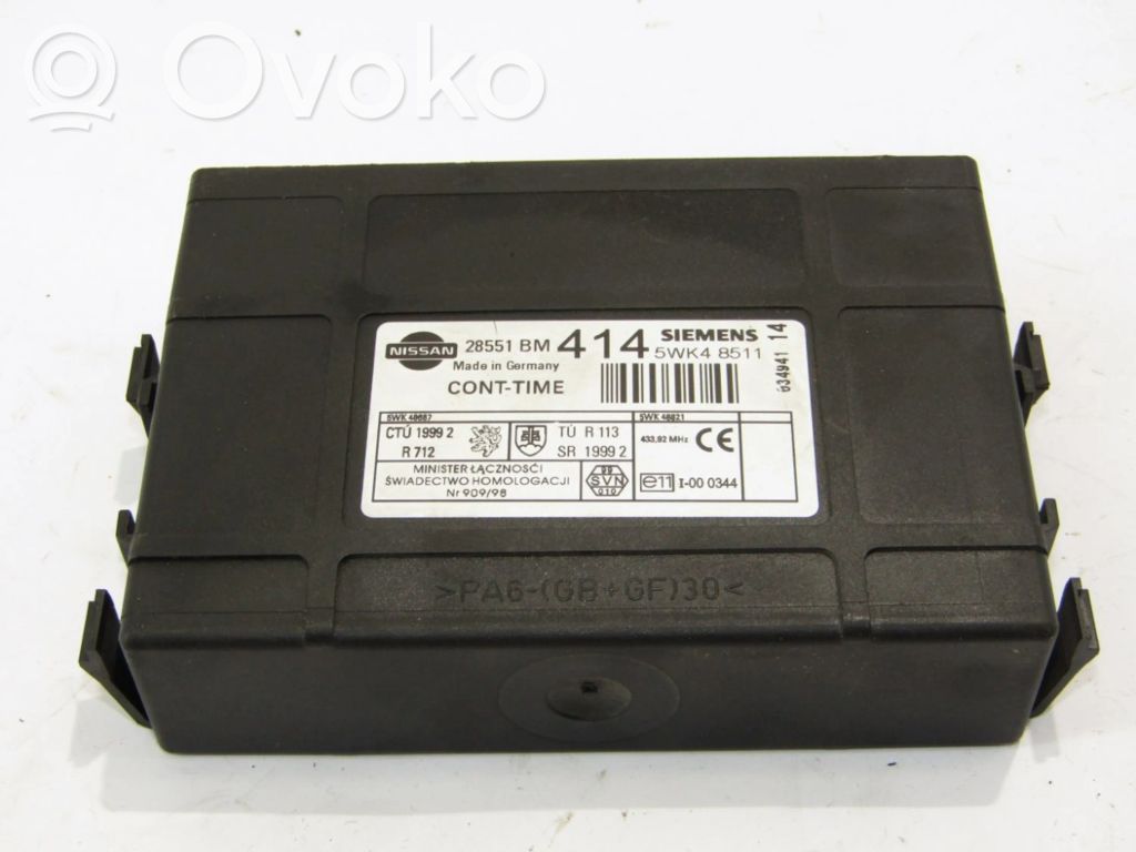 Nissan Almera N16 Muut ohjainlaitteet/moduulit 