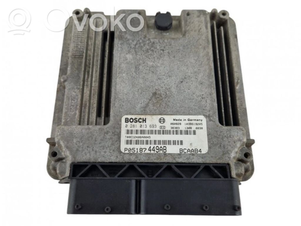 Dodge Caliber Engine control unit/module 