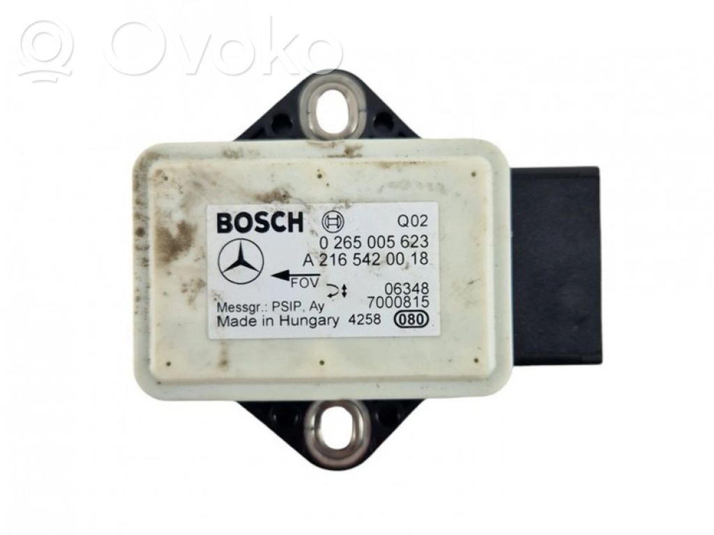 Mercedes-Benz B W245 Sensore di imbardata accelerazione ESP